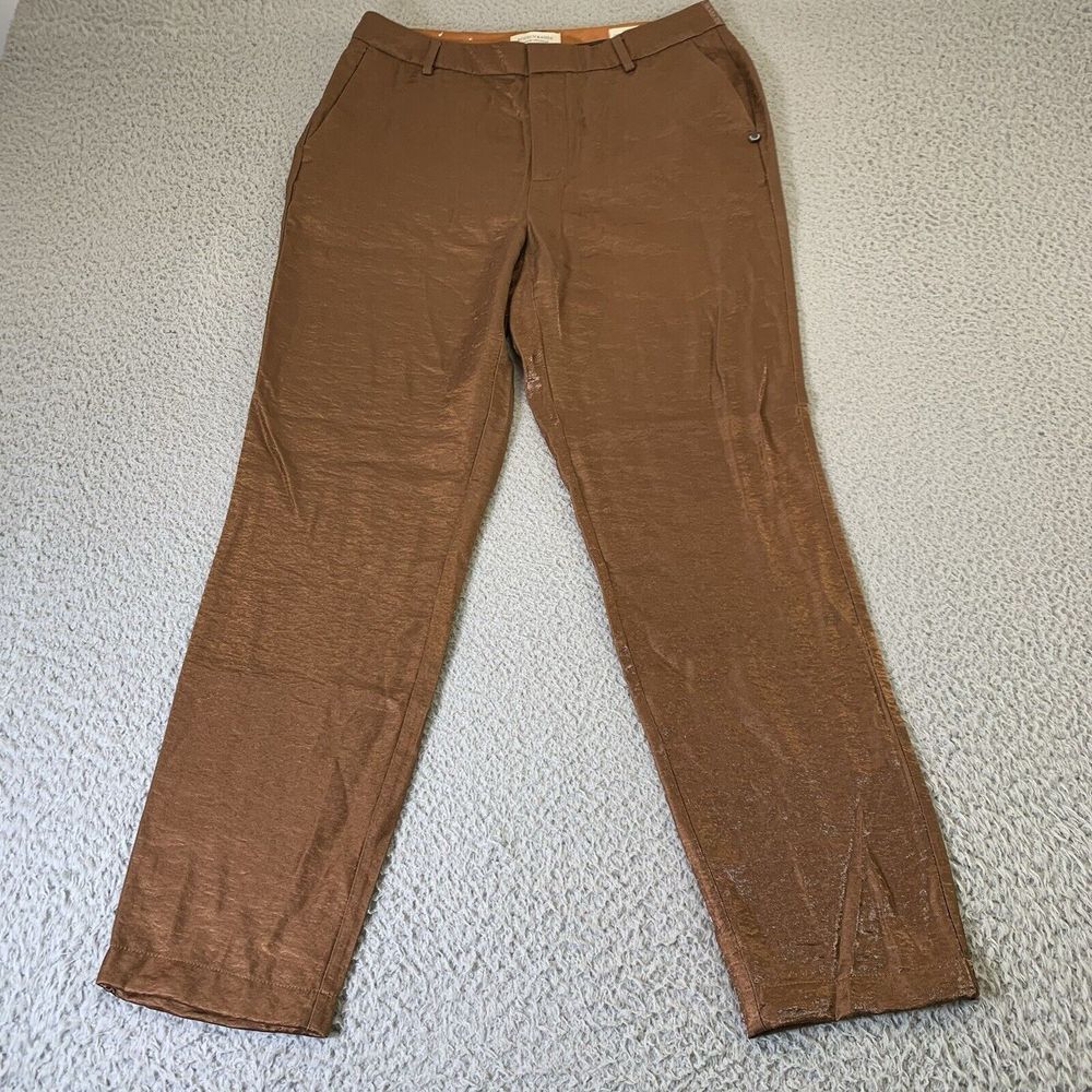 Scotch & Soda Cocktail Hour Pants Womens 29x30 Lowry Slim Shiny Disco Shimmery